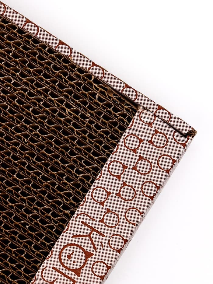 Домашняя когтеточка-лежанка для кошек, 50×24 см, гофрокартон