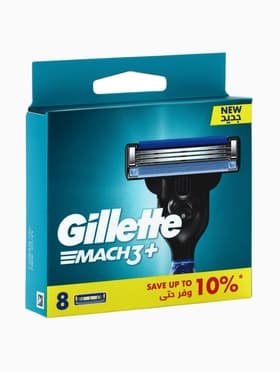 Сменные кассеты Gillette Mach3, 3 лезвия, 8 шт.