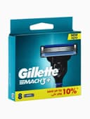 Сменные кассеты Gillette Mach3, 3 лезвия, 8 шт.