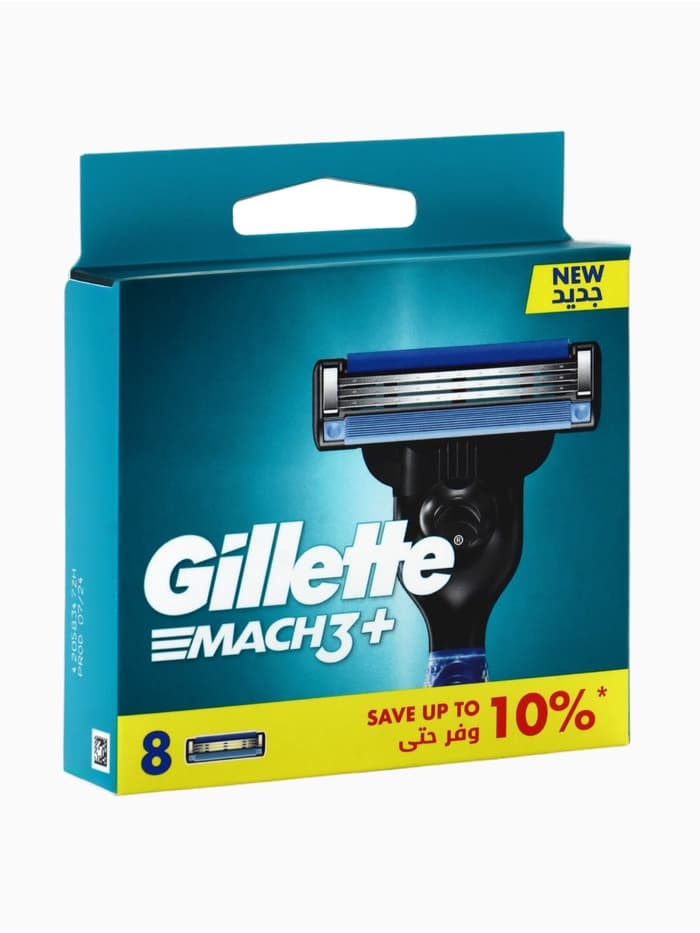 Сменные кассеты Gillette Mach3, 3 лезвия, 8 шт.