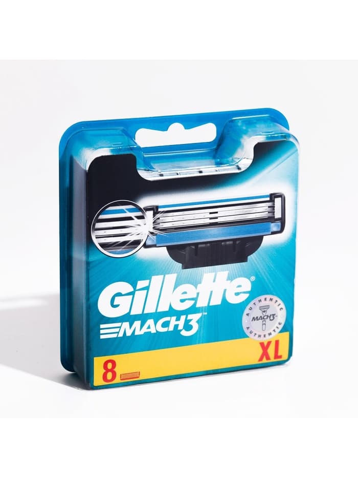 Сменные кассеты Gillette Mach3, 3 лезвия, 8 шт.