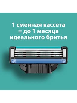 Сменные кассеты Gillette Mach3, 3 лезвия, 8 шт.