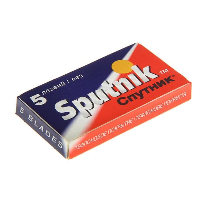 Сменные лезвия для безопасных бритв Sputnik, 5 шт.