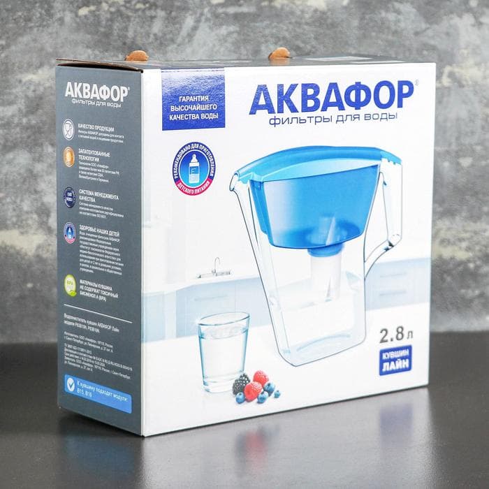 Фильтр-кувшин «Аквафор-Лайн», 2.8 л, зелёный