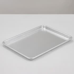 Противень 45×33 см, алюминий, серебристый