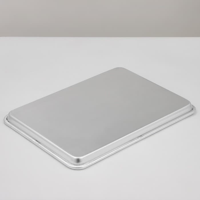 Противень 45×33 см, алюминий, серебристый