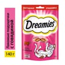 Лакомство Dreamies для кошек, говядина, 140 г