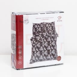 Постельное бельё евро «Этель. Сумерки», бязь