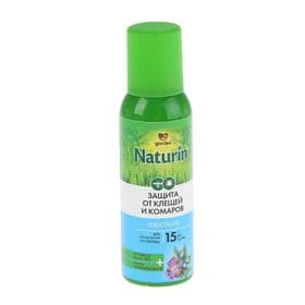 Аэрозоль Репеллент Gardex Naturin, от клещей и комаров, флакон, 100 мл