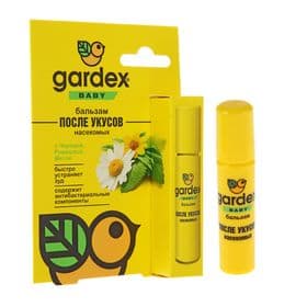Бальзам после укусов насекомых Gardex Baby, 7 мл