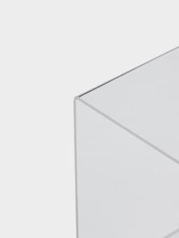 Подставка ступенька одинарная, 12×13×10 см, оргстекло 2 мм