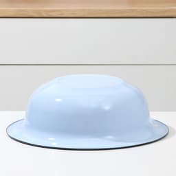 Таз для бани эмалированный, 7 л, 39×12 см, голубой