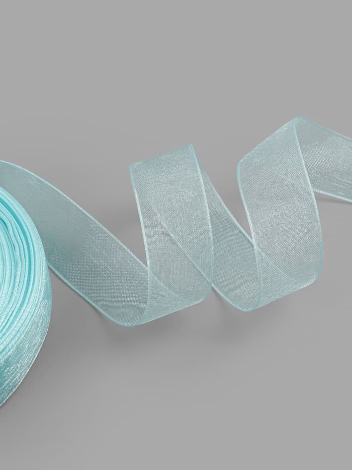 Лента капроновая, 20 мм, 20±1 м, светло-голубая №148