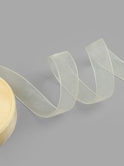 Лента капроновая, 20 мм, 20±1 м, цвет слоновая кость №08