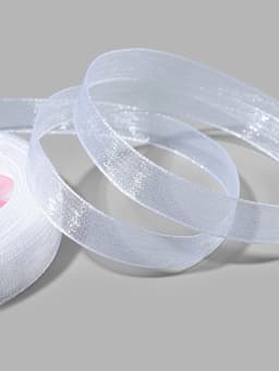 Лента капроновая, 10 мм, 20±1 м, белая, №1
