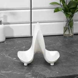 Подставка универсальная BEROSSI Rimi, 18×15×16 см, пластик, слоновая, кость