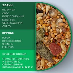 Корм «Верные друзья» для мелких грызунов, 500 г
