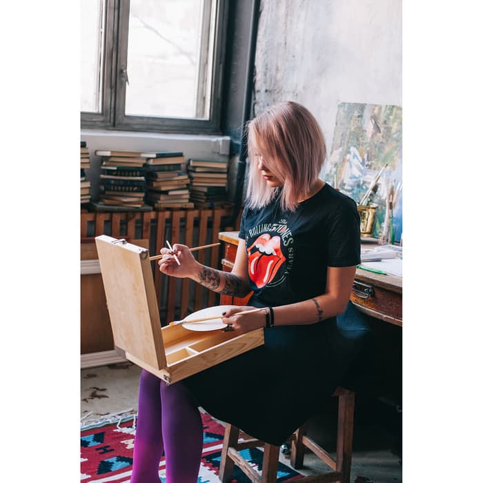 Этюдный ящик малый (А4), 325×240 мм