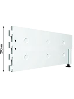 Опора для стеллажа, 52 см, белая