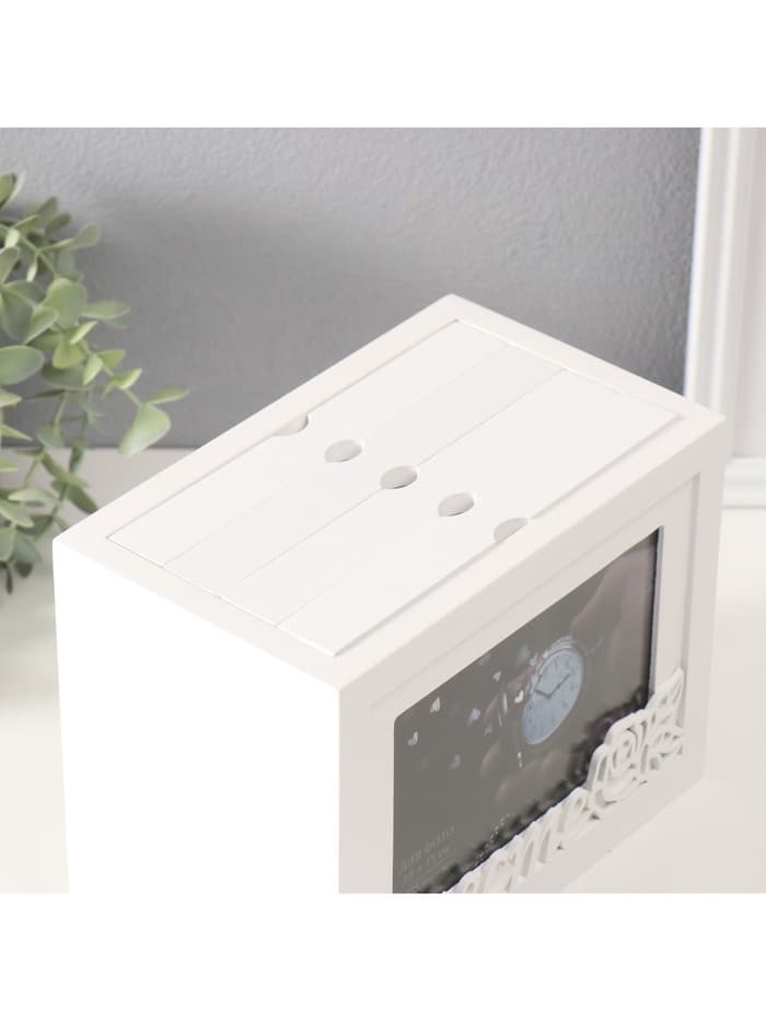 Фотоархив на 96 фото «Семья», белого цвета, 20×15×12 см