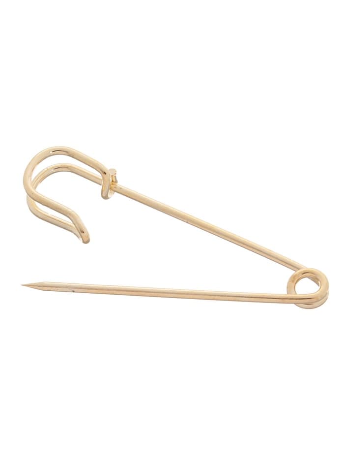 Булавка 4.5×1.2 см (набор 5 шт.), СМ-208-3, цвет золото