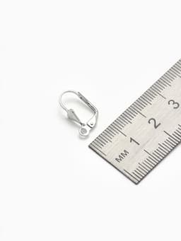 Швензы для сережек с французской застёжкой, 18 мм (набор 5 пар), цвет серебро