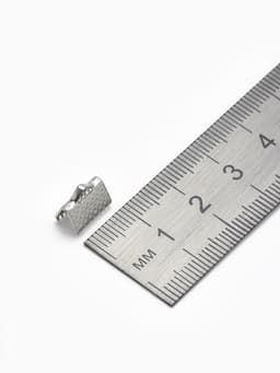 Зажим для ленты, (набор 20 шт.), цвет серебро, 10 мм, СМ-339