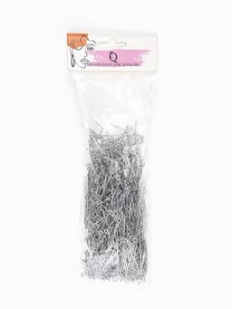 Штифт с петлёй СМ-1083, 3 см, 100 г, цвет серебро