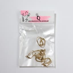 Швензы для сережек с французской застёжкой, 17 мм (набор 5 пар), цвет золото