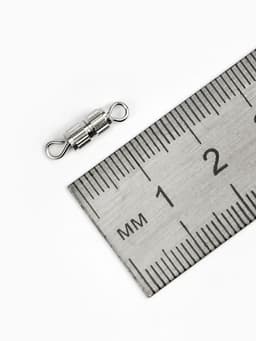 Замок винтовой 7×3 мм, 10 шт. цвет серебро