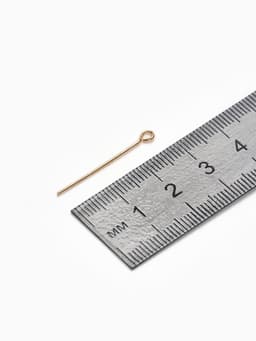 Штифт с петлёй СМ-1083, 2.8 см, (набор 100 г), цвет золото