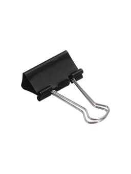 Набор зажимов для бумаг, чёрные, 32 мм, 12 штук, в картонной коробке