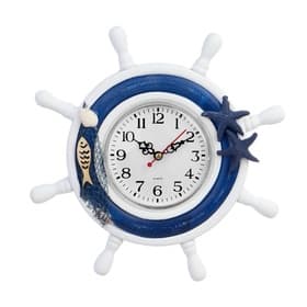 Часы настенные интерьерные «Клевант», дерево, кварцевые, дискретный ход, d=26 см, от батарейки 1×АА