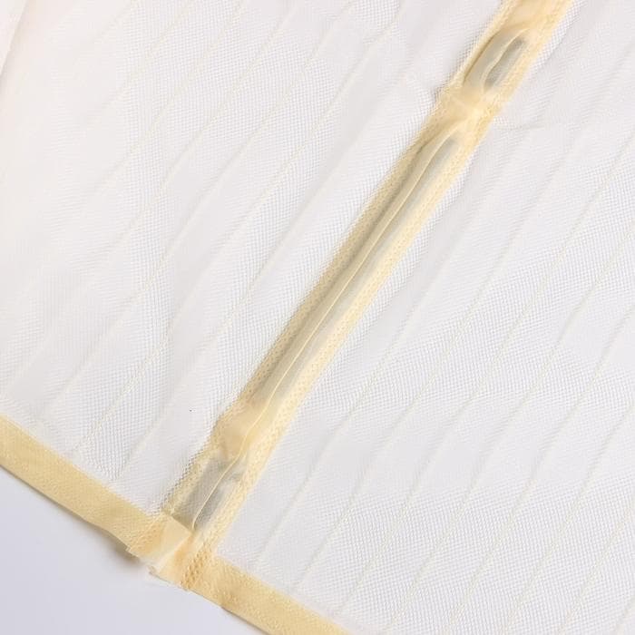 Сетка москитная для дверей, 90×210 см, на магнитах, бежевая