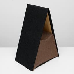 Дом для кошек, 51×35.5×73 см, с когтеточкой, раскладной, цвет МИКС