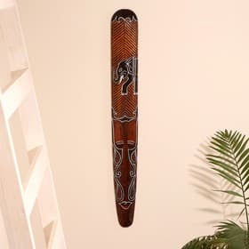 Маска «Абориген», 100 см, дерево