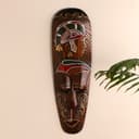 Маска «Абориген», 50 см, дерево