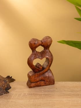 Сувенир «Парочка», 10×5×2 см, дерево