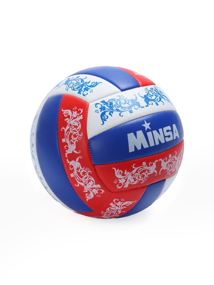 Волейбольный мяч MINSA, машинная сшивка, 18 панелей, р. 5, PVC