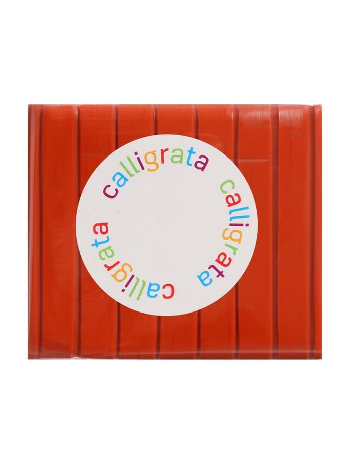 Полимерная глина Calligrata 50 г, красная