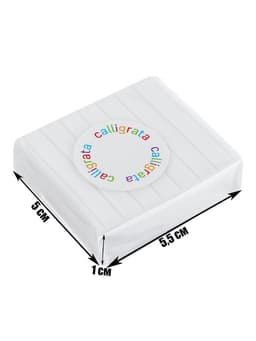 Полимерная глина Calligrata 50 г, светло-серая