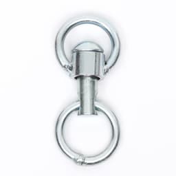 Вертлюг неразборный №2 средний (длина-7.5 см, ширина-3.5 см)