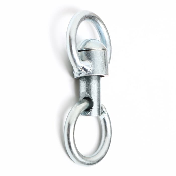 Вертлюг неразборный №2 средний (длина-7.5 см, ширина-3.5 см)