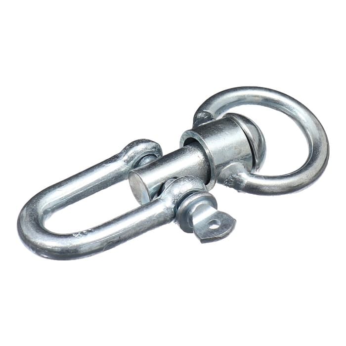 Вертлюг разборный №3 большой (длина-9 см, ширина-4.5 см)