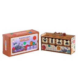 Сортер - комодик «Пуговки», 64 пуговки