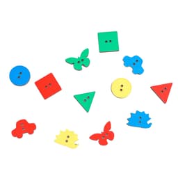 Сортер - комодик «Пуговки», 64 пуговки