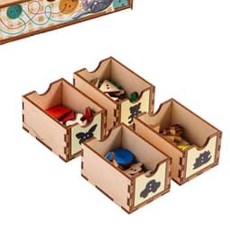 Сортер - комодик «Пуговки», 64 пуговки