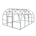 Теплица (каркас), 4×3×2 м, металл, профиль 20×20 мм, шаг дуги 1 м, без поликарбоната, МИКС