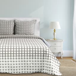 Постельное бельё евро «Этель. Иллюзия (вид 2)», бязь