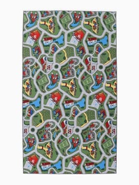 Палас прямоугольный «Лунапарк», размер 200×350 см, полиамид, зелёный